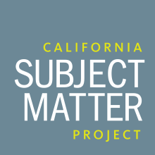 California Subject Matter Project logo